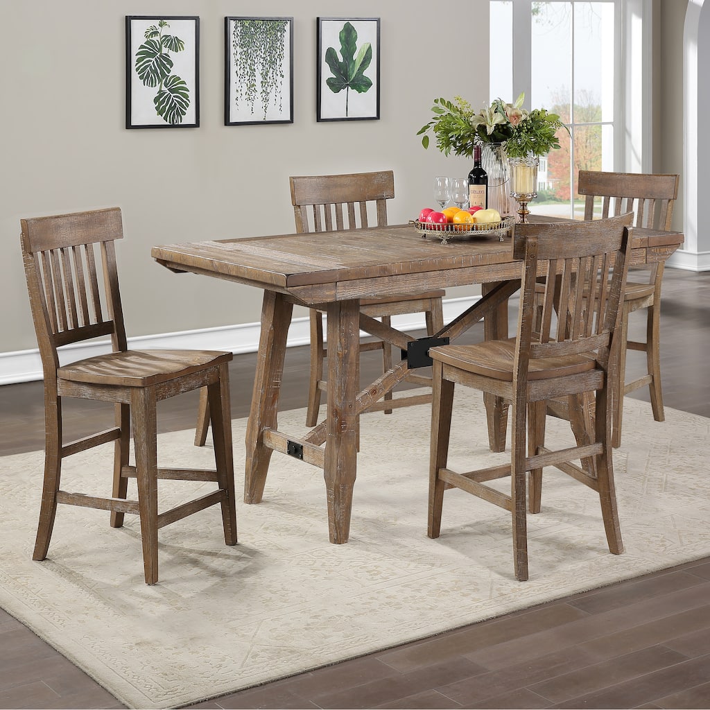 The Gray Barn Ruston Counter Height Dining Set