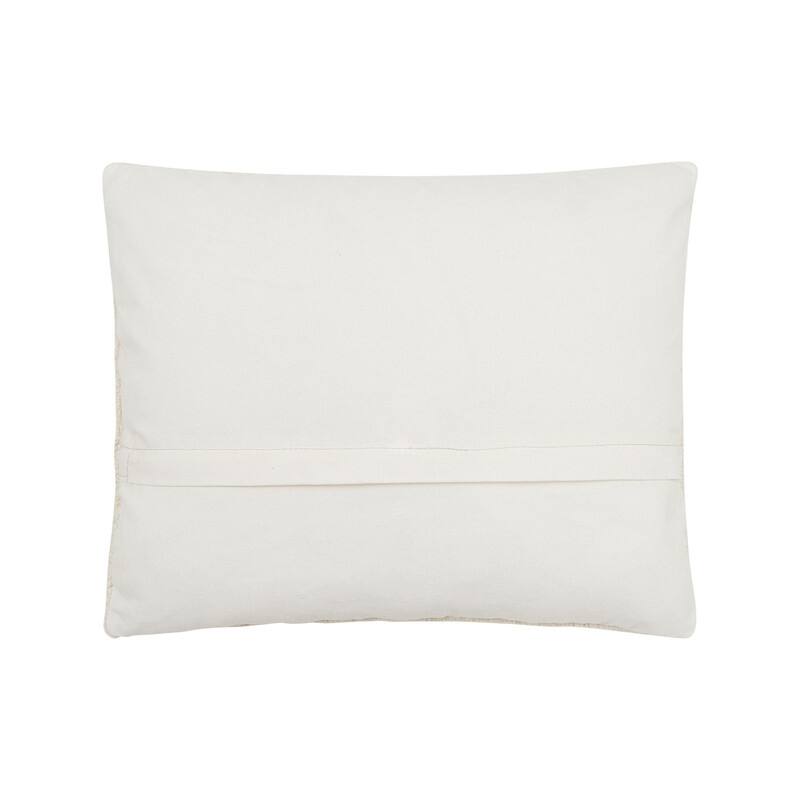 Camp Wandawega Mallard Wool Hook Throw Pillow - Oblong 16x20"