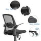 preview thumbnail 6 of 9, JJS Ergonomic Office Chair Mid Back Mesh Design with Lumbar Support, Adjustable for Home & Office