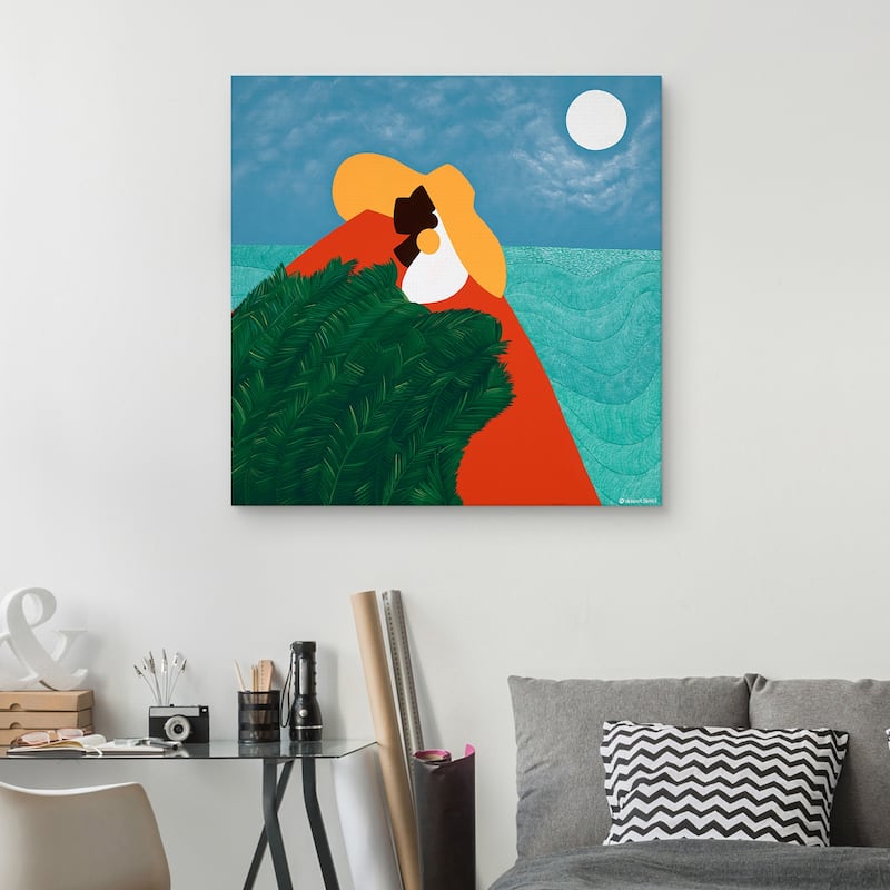 High Priestess by Synthia SAINT JAMES Canvas Art Print