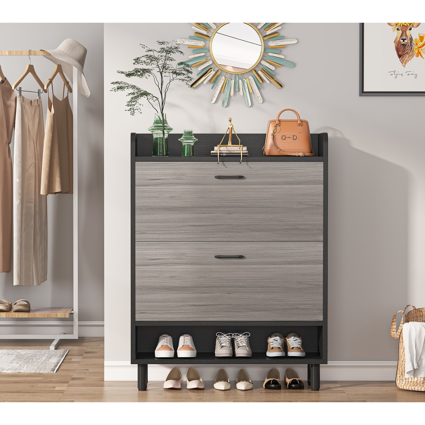 https://ak1.ostkcdn.com/images/products/is/images/direct/bd3852a87c3a453ef5355e913c14e5bde2c42dec/Shoe-Storage-Storage%2C-Freestanding-Shoe-Cabinet-with-2-Drawers-and-Open-Shelves-for-Entryway.jpg