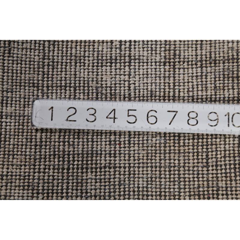 Handmade Flowers Wool & Silk Indian Area Rug - 6'3"x 9'0"