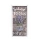 preview thumbnail 1 of 0, 9.5" x 18.75" Lavender Easter Wall Decor
