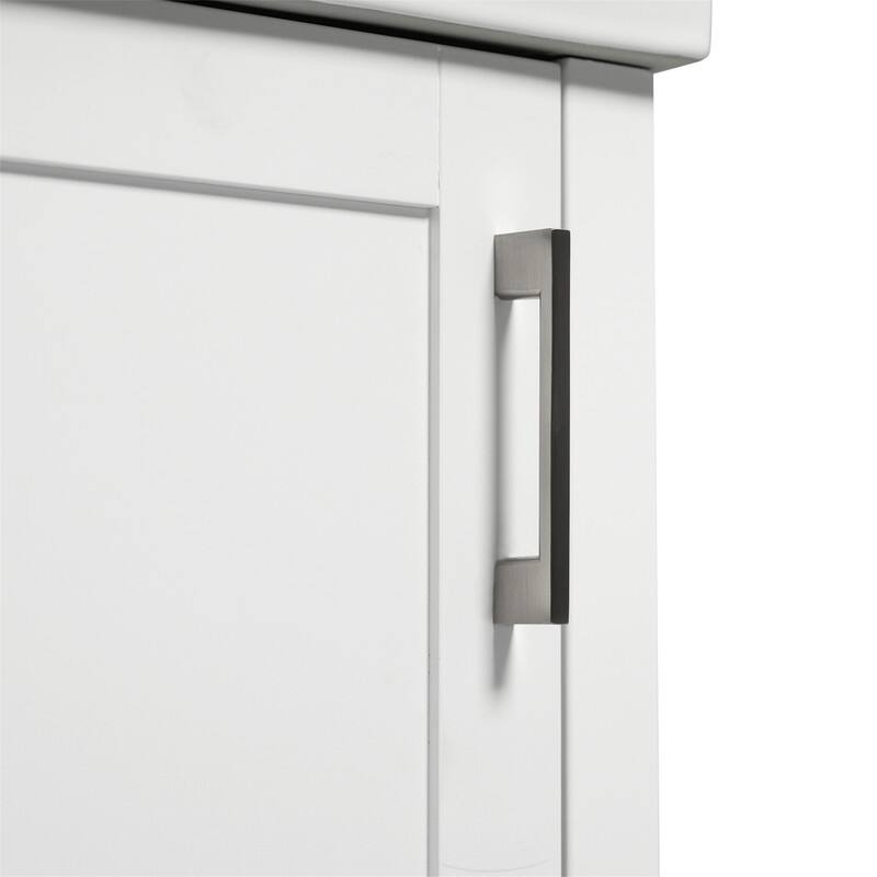 20'' Bathroom Vanity with Ceramic Sink Top, Freestanding Bathroom Vanity Cabinet with 1 Soft Close Door and 1 Storage Drawer
