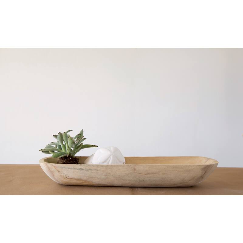 Decorative Paulownia Wood Tray