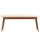 preview thumbnail 20 of 18, Norwegian Danish Modern Chestnut Tapered Dining Set by iNSPIRE Q Modern