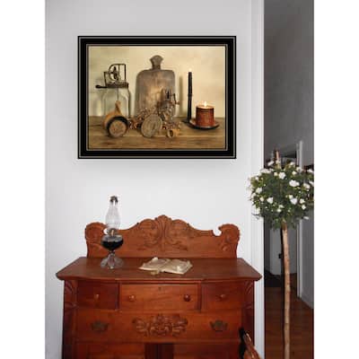 TrendyDecor4U Traditional "Sweet Cream Butter" Framed Print Wall Art by Billy Jacobs