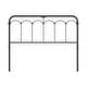 preview thumbnail 7 of 5, Hillsdale Furniture Jocelyn Metal Headboard Only, Black Sparkle