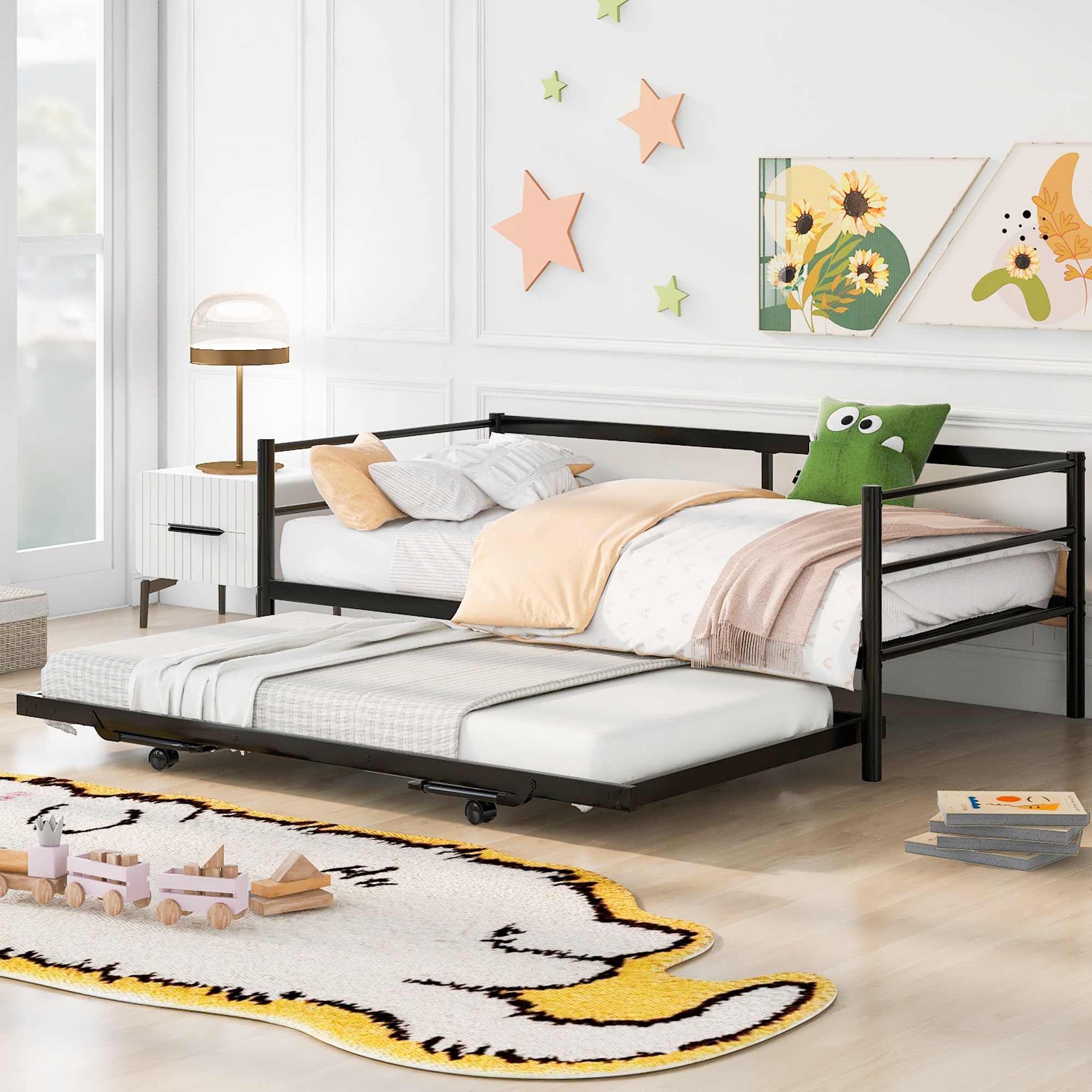 Heavy duty sale metal daybed