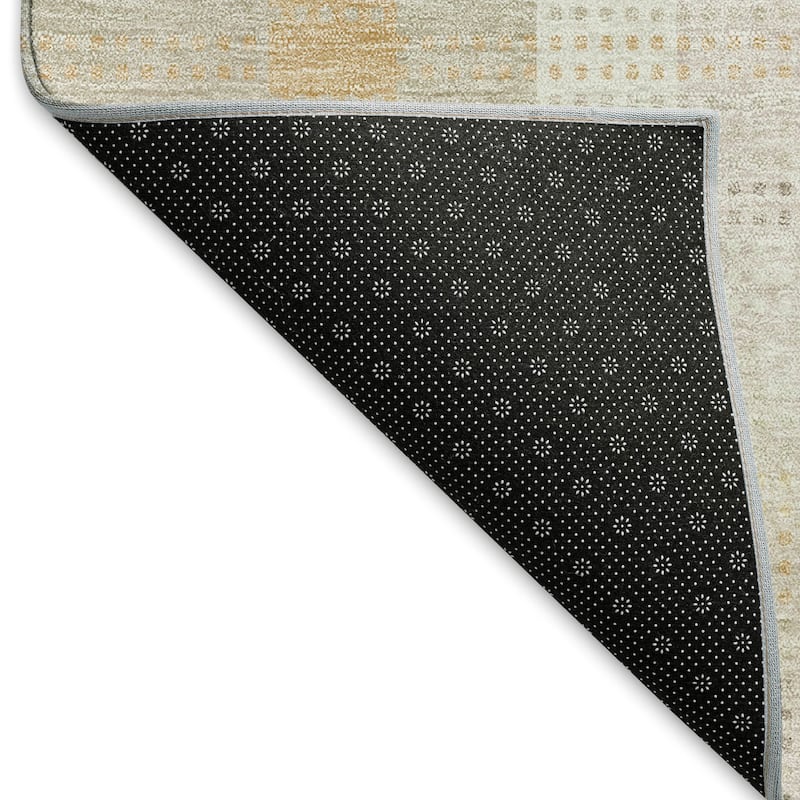 Premium Washable Super Soft Modern Plaid Mayfield Rug