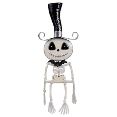 Happy Skeleton Shelf Sitter