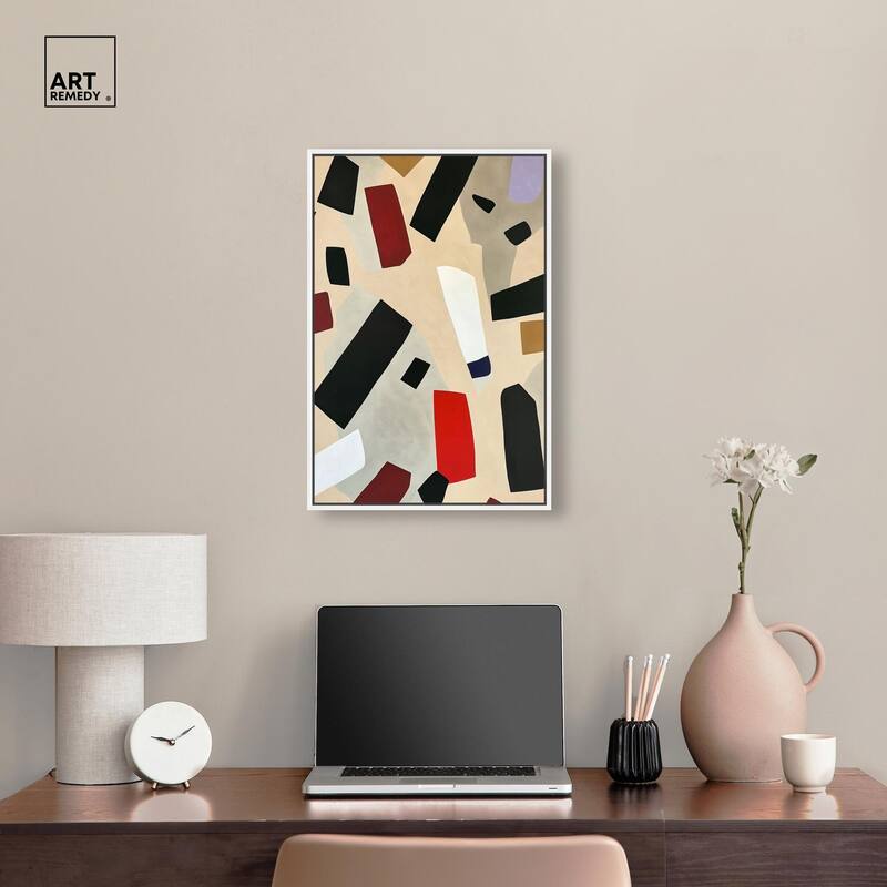 Mindscape Mosaic III Canvas by Art Remedy
