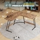 preview thumbnail 13 of 36, Homall L-Shaped Gaming Desk Computer Corner Desk Office Writing Desk