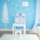 preview thumbnail 6 of 4, Teamson Kids - Dreamland Castle Play Vanity Set - White / Ice Blue - 23.5" L x 12.52" W x 46.5" H
