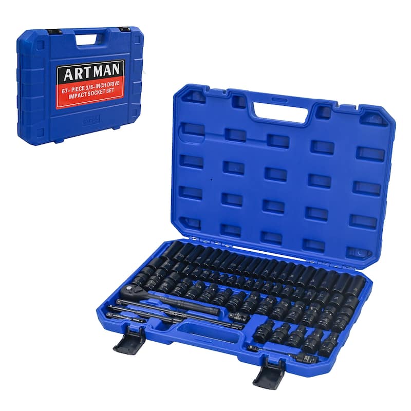 67-Piece Comprehensive Pneumatic Tool Kit