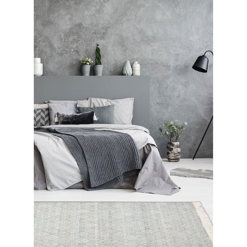 Sienna Grey Rug 5'0" x 8'3" - 5'0 x 8'3