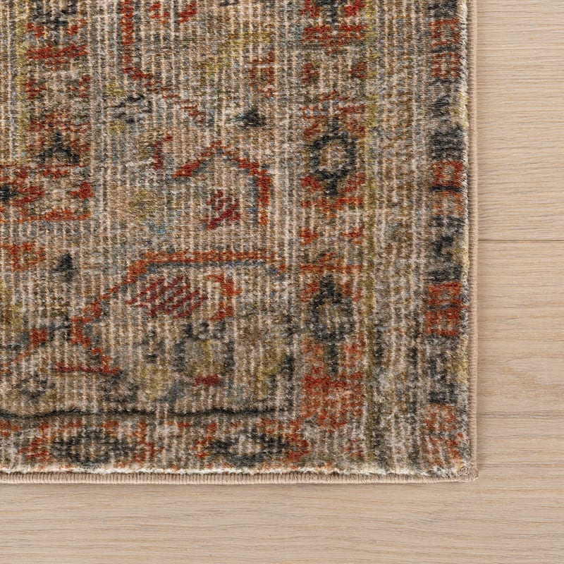 Nuloom Jessalyn Distresed Washable Area Rug