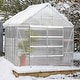 preview thumbnail 10 of 15, EROMMY 12' x 10' Outdoor Walk-in Hobby Greenhouse for Plants - 10*12