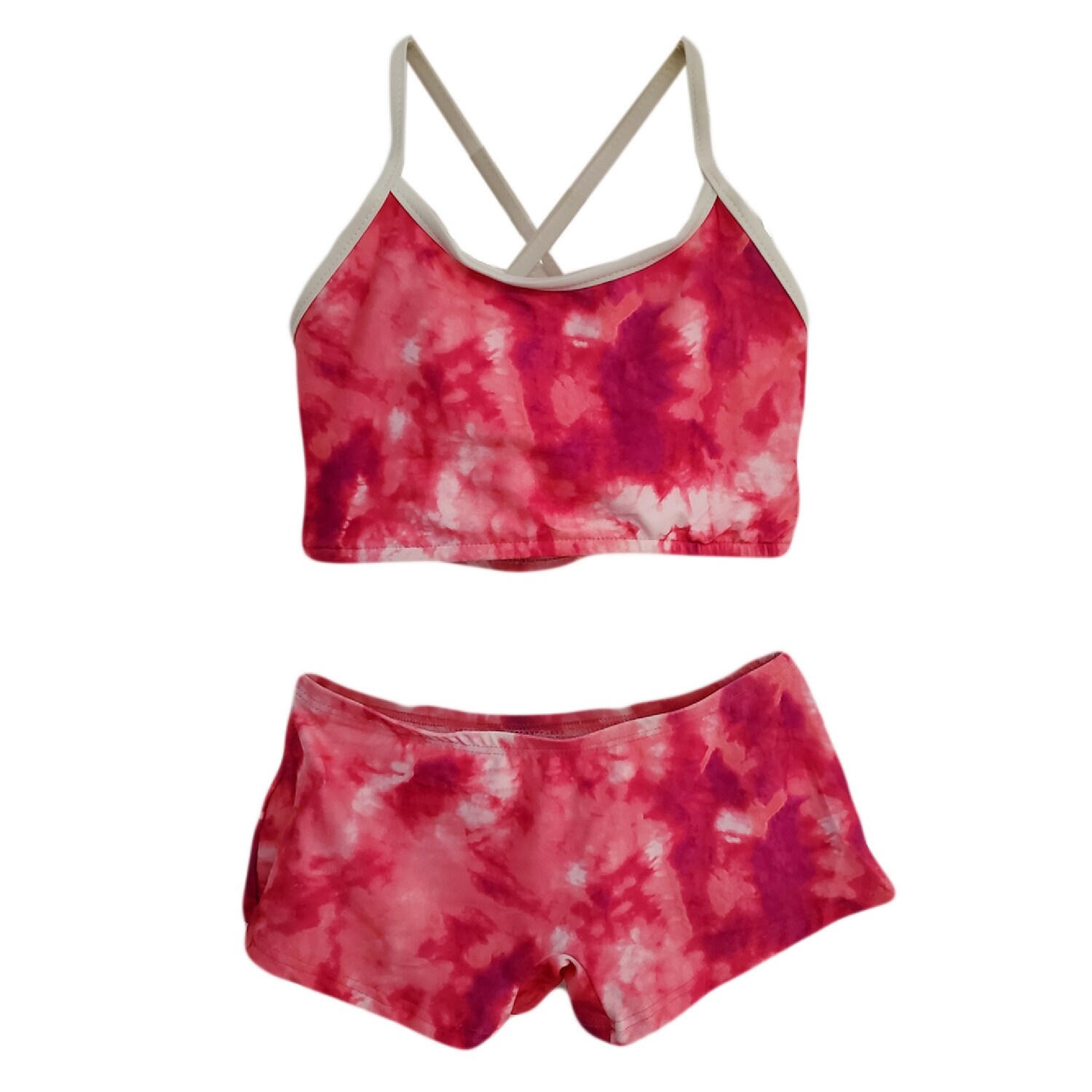 2 pc swimsuit with shorts