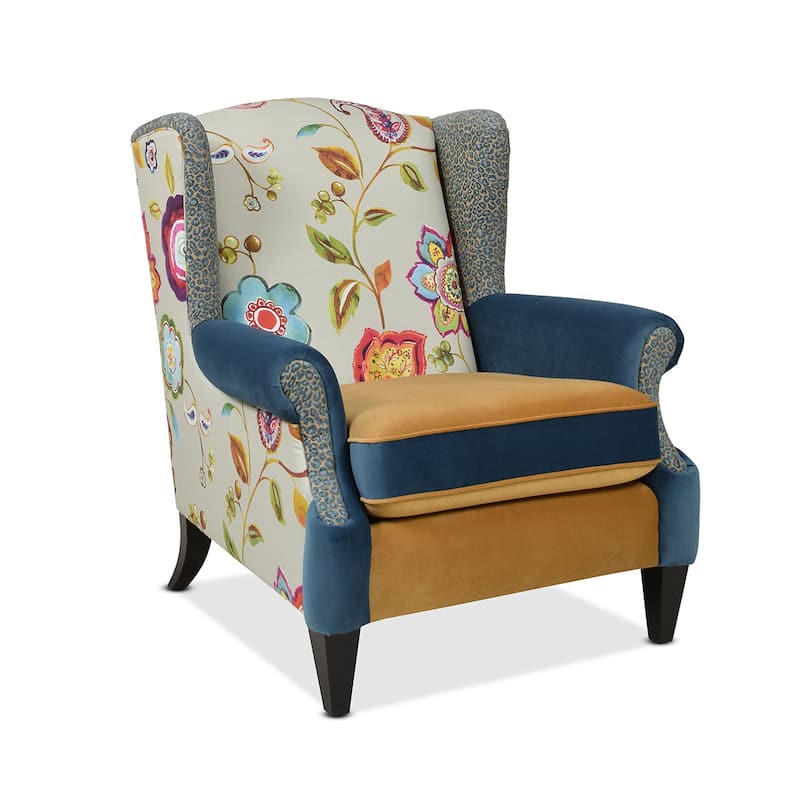 Jennifer Taylor Home Anya Floral Accent Chair