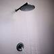 1-Spray Patterns with 3.4 GPM 9 in. Wall Mount Rain Fixed Shower Head - 9"