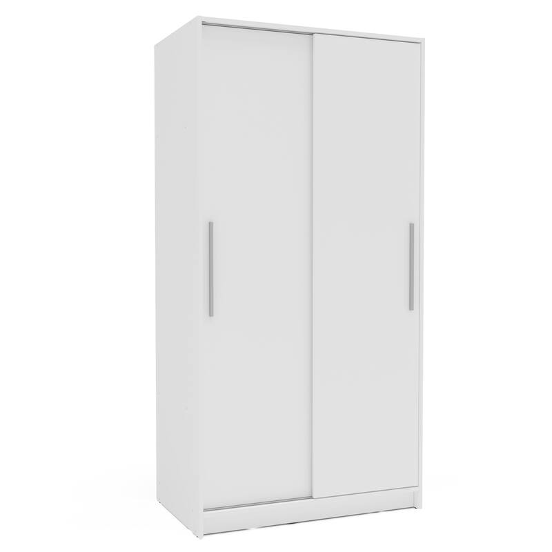 Polifurniture Denmark Wardrobe with 2 Sliding Doors