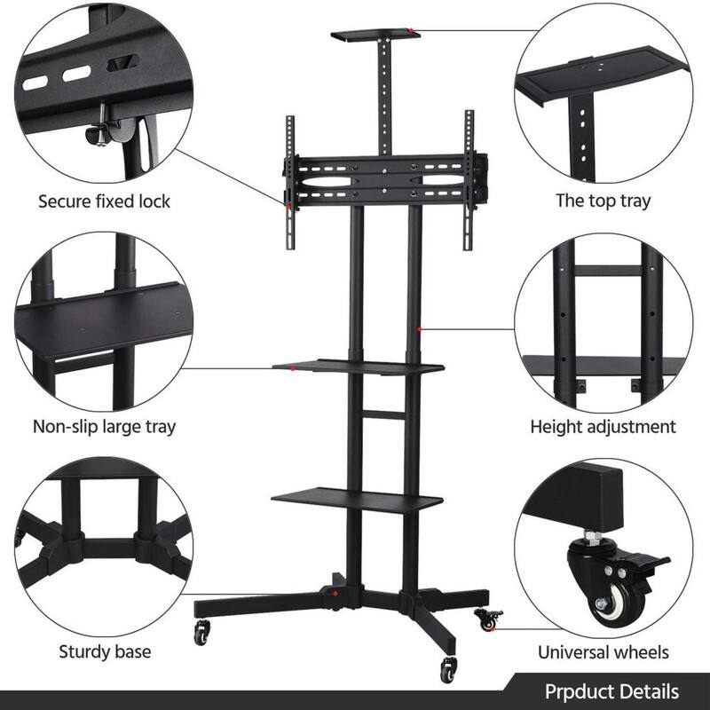 Adjustable Mobile TV Stand