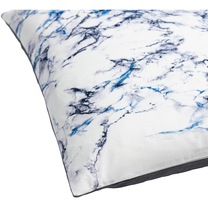 Artistic Weavers Leena Modern Marble Velvet Throw Pillow