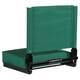 2 Pack 500 lb. Rated Lightweight Stadium Chair-Handle-Padded Seat
