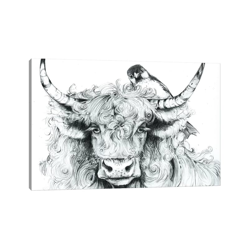 iCanvas "Fergus Braced Himself For Another Spring" by Maggie Vandewalle Canvas Print