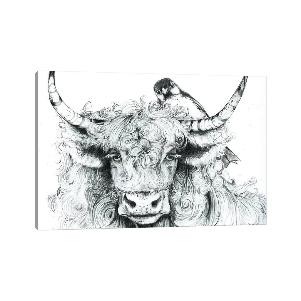 iCanvas "Fergus Braced Himself For Another Spring" by Maggie Vandewalle Canvas Print
