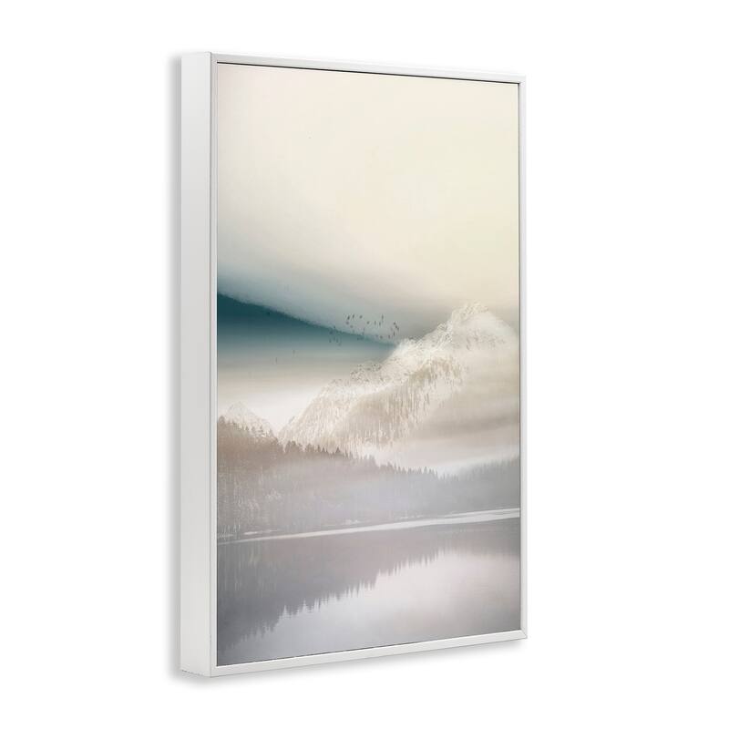 Stupell Vanilla Landscape View Framed Giclee Art Design By Gemma Bardot