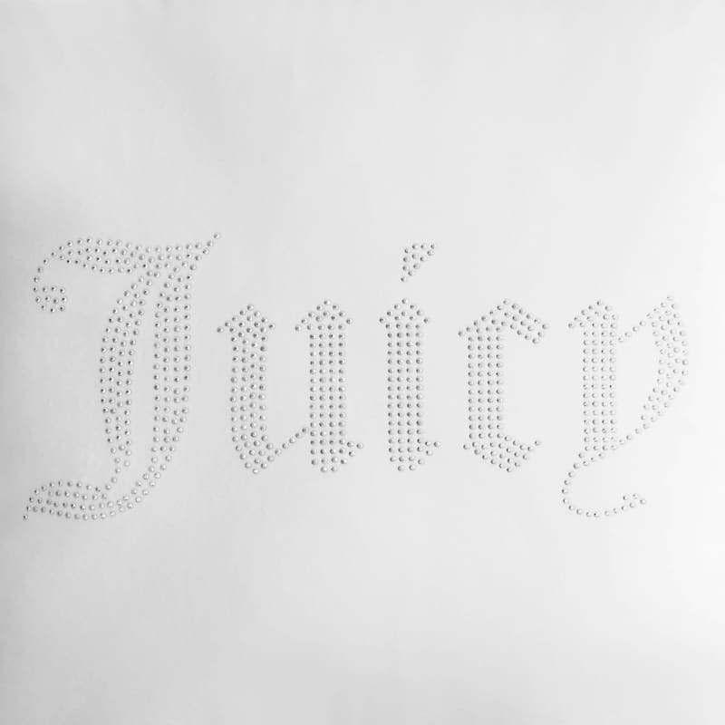 Juicy Couture Rhinestone Logo Premium Throw Pillow 20" x 20"