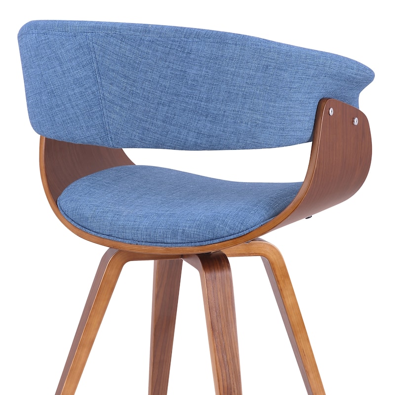Carson Carrington Vamdrup Mid-Century Dining Chair with Bentwood Legs