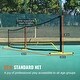 preview thumbnail 4 of 19, Pickleball Net Set Weather Resistant Steady Metal Frame & Strong PE Net, for Outdoor Backyard Driveway