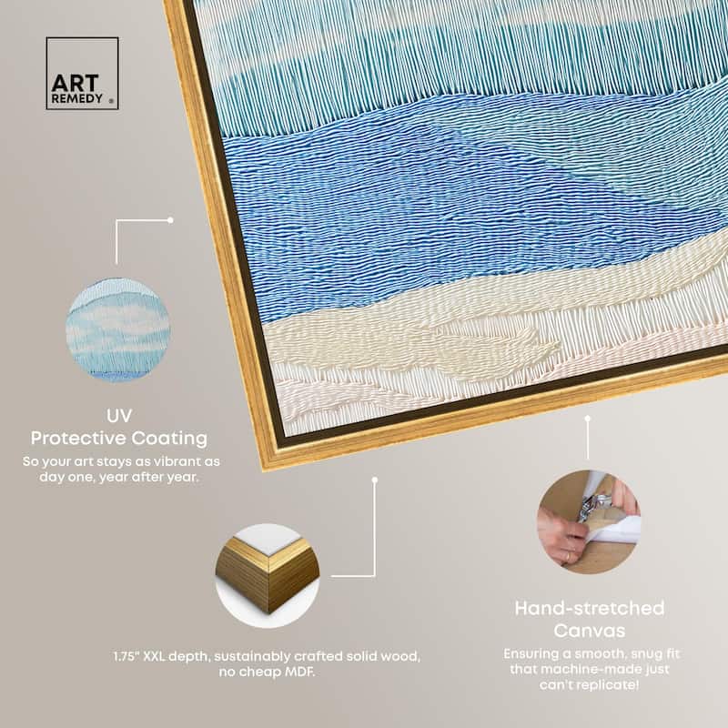 Morning Calm I Canvas Set of 2 by Art Remedy