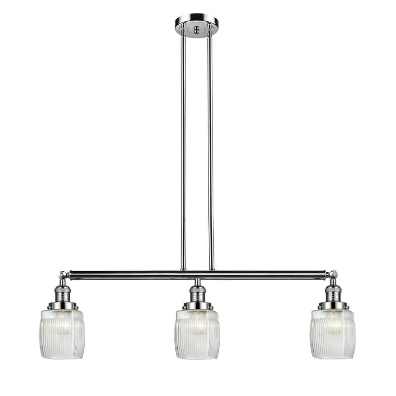 Innovations Lighting Colton 3 Light 38" Wide Linear Chandelier