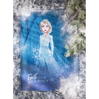 SAFAVIEH Machine Washable Slip Resistant Collection Inspired By Disney's Animated Film Frozen 2 - Journey