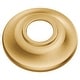preview thumbnail 7 of 6, Moen 2-1/2" Diameter Shower Arm Flange Brushed Gold