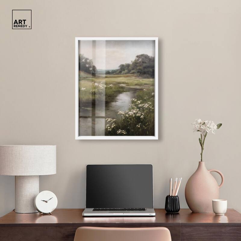 Quiet Waters Shadowbox by Art Remedy