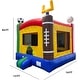 preview thumbnail 9 of 8, HeroKiddo 13' x 13' Sports Commercial Grade Inflatable Bounce House for Kids & Adults with Air Blower, LightWeight, Outdoor Fun