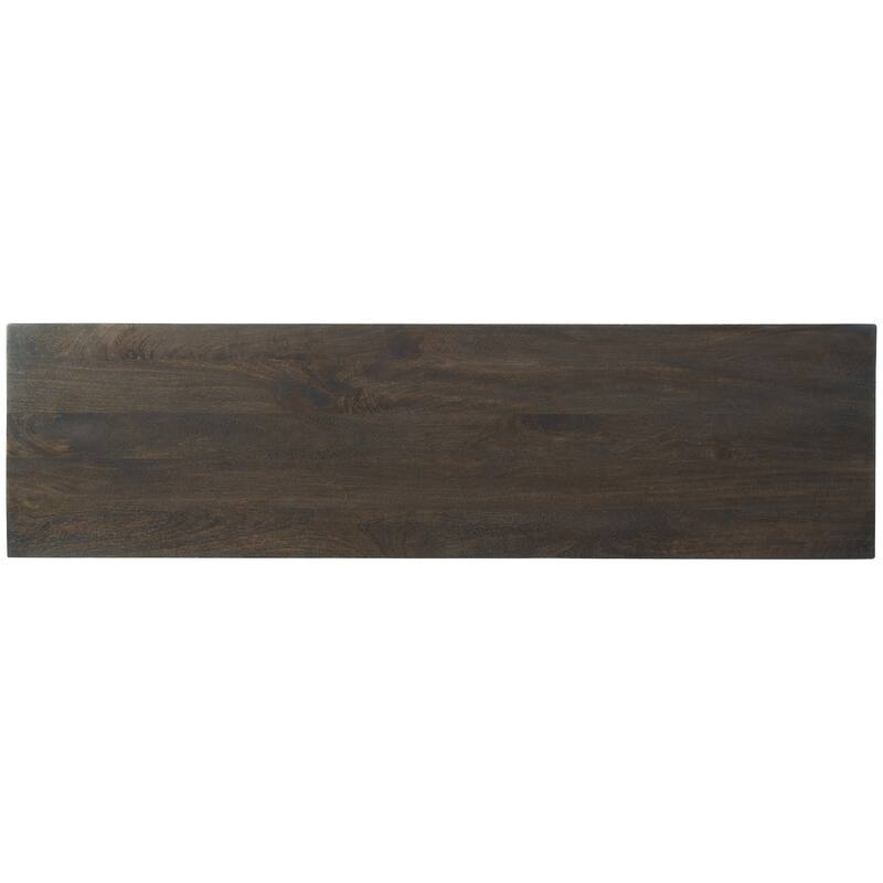 Elinmore Brown/Gold Accent Cabinet - 58"W x 16"D x 37"H