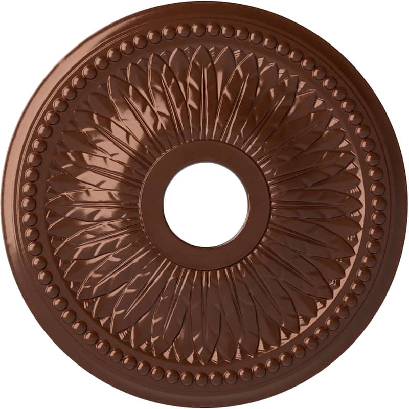 18"OD x 3 3/4"ID x 1 1/2"P Bailey Ceiling Medallion