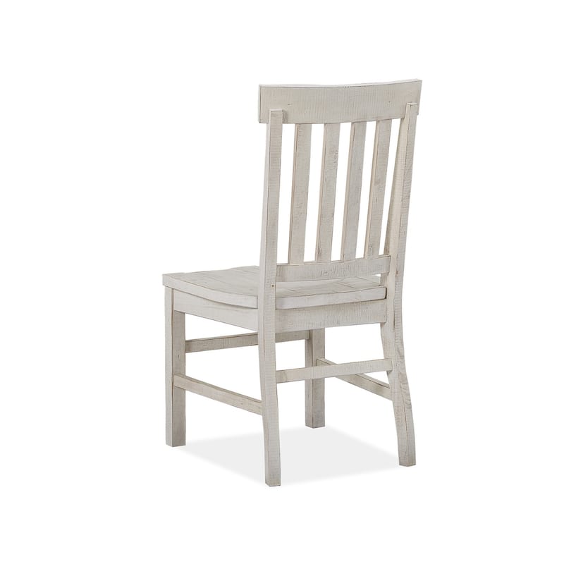 Magnussen Home Bronwyn Alabaster And Toasted Nutmeg Side Chair Two Pack - 19''W x 21''D x 38.5''H