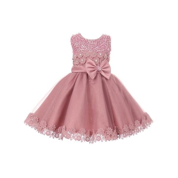 baby pink girls dress