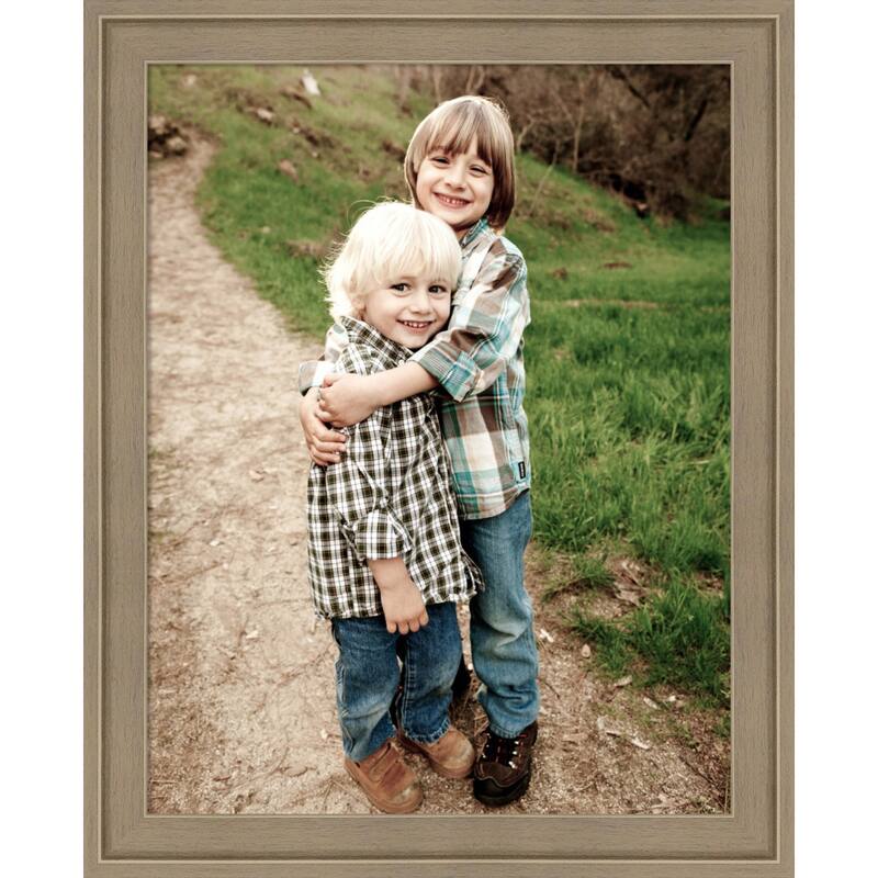 Florence Gold Framed Picture Frame, Photo Frame - 11x14 - Florence Light Brown