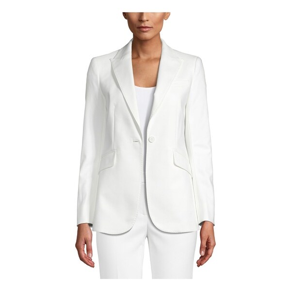anne klein white jacket