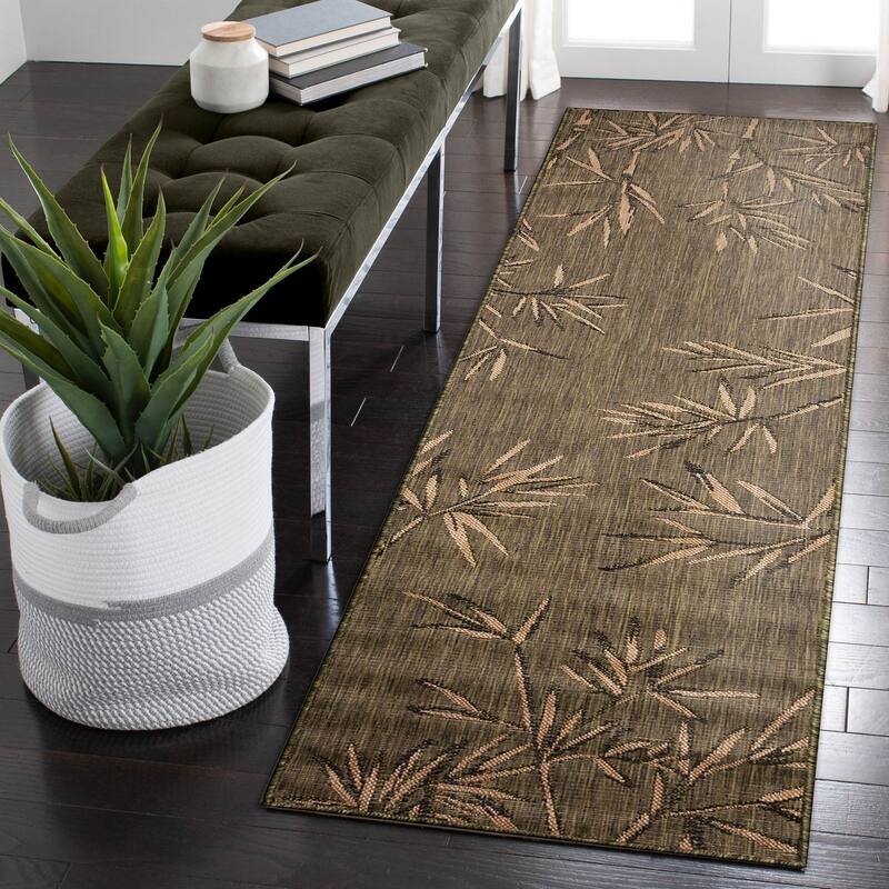 Liora Manne Carmel Bamboo Border Indoor/Outdoor Rug