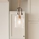 preview thumbnail 7 of 5, Kichler Lighting Kitner 7-in 1-Light Pendant Antique Copper