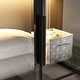 preview thumbnail 14 of 18, 59.1"W Glass Door Wardrobe: Illuminated Interiors Closet Arimore Large